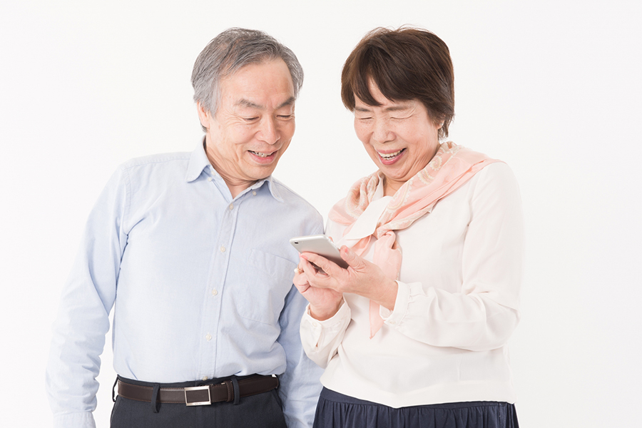 スマホデビューすると毎日が楽しい
