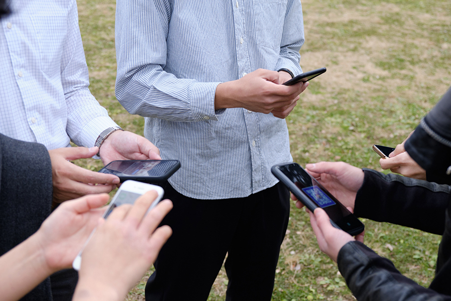 ガラケーからスマホにする人が増えていく